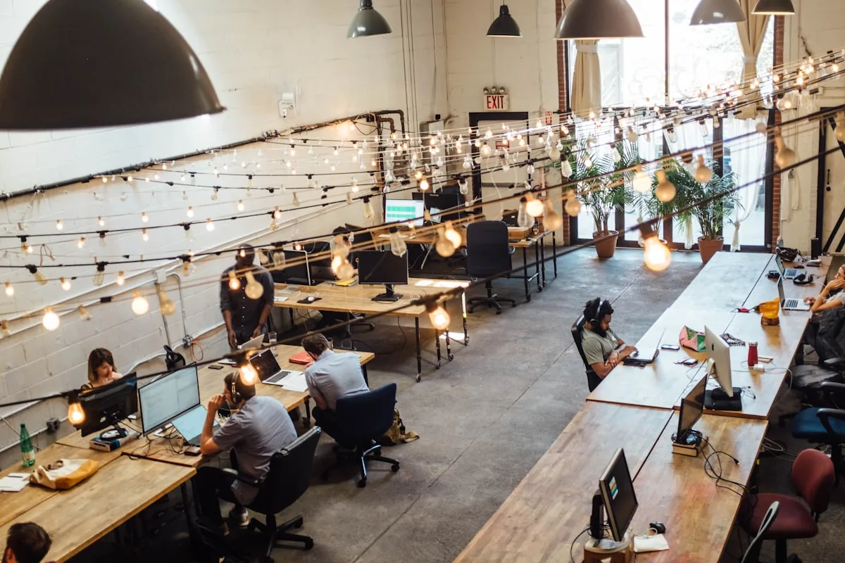 Digital nomad working from one of the best coworking spaces in Mexico City Roma Norte