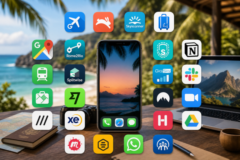 Best travel apps every digital nomad needs in 2026, tested for remote work