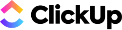 ClickUp all in one project management platform official logo