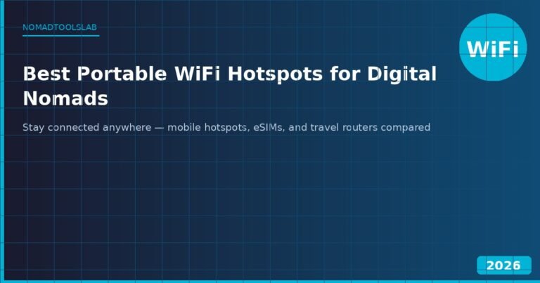 Best Portable WiFi Hotspots and Mobile Internet Solutions for - real test review for digital nomads