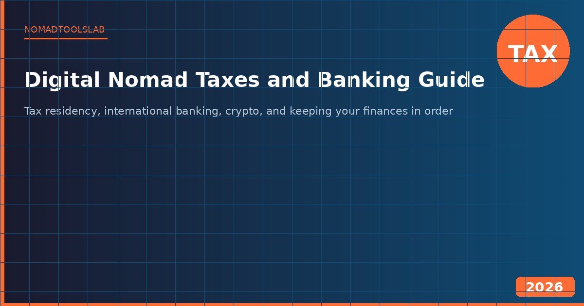 Digital Nomad Taxes Banking - real test review for digital nomads