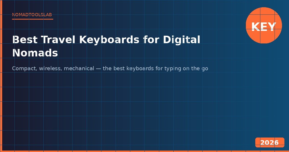 Best Travel Keyboards - real test review for digital nomads