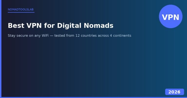 Best VPN comparison for digital nomads in 2026, NordVPN Surfshark ExpressVPN