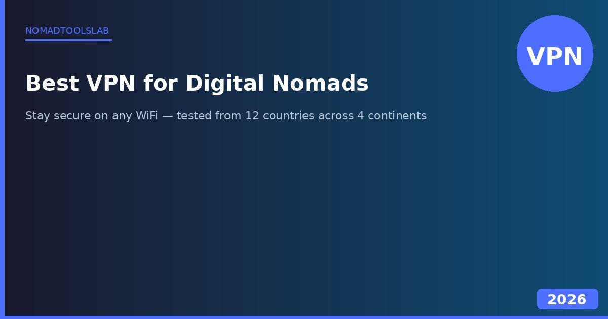 Best VPN comparison for digital nomads in 2026, NordVPN Surfshark ExpressVPN