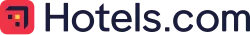 Hotels.com accommodation booking platform official brand logo