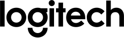 Logitech computer peripherals and keyboards official brand logo