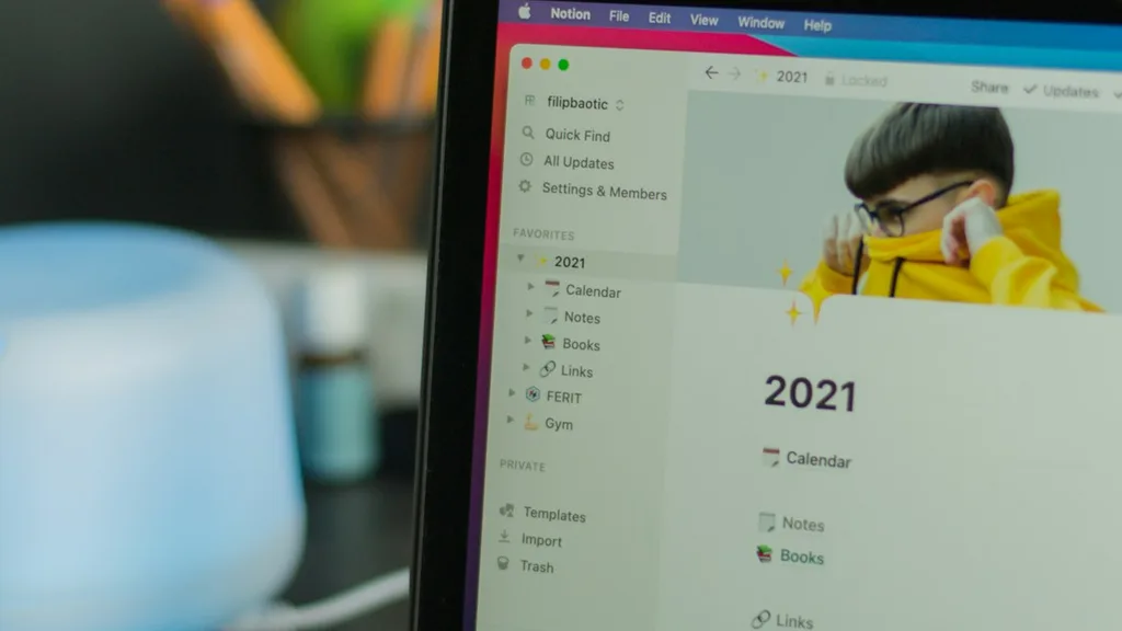 Notion vs ClickUp productivity side by side Notion and ClickUp on screen for digital nomads