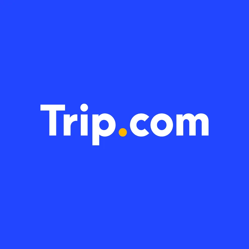 Trip.com Asian travel booking platform homepage for flights and hotels
