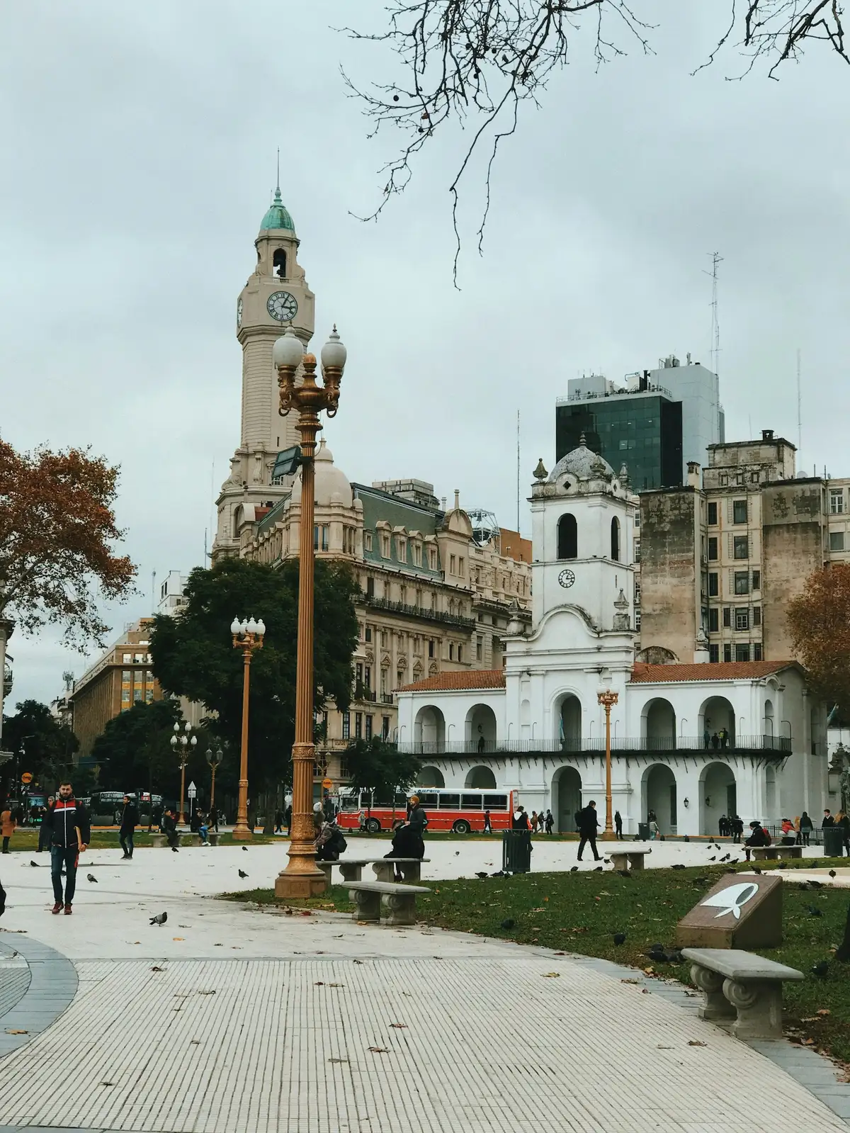 The Cabildo building and Plaza de Mayo square in Buenos Aires, Buenos Aires digital nomad guide