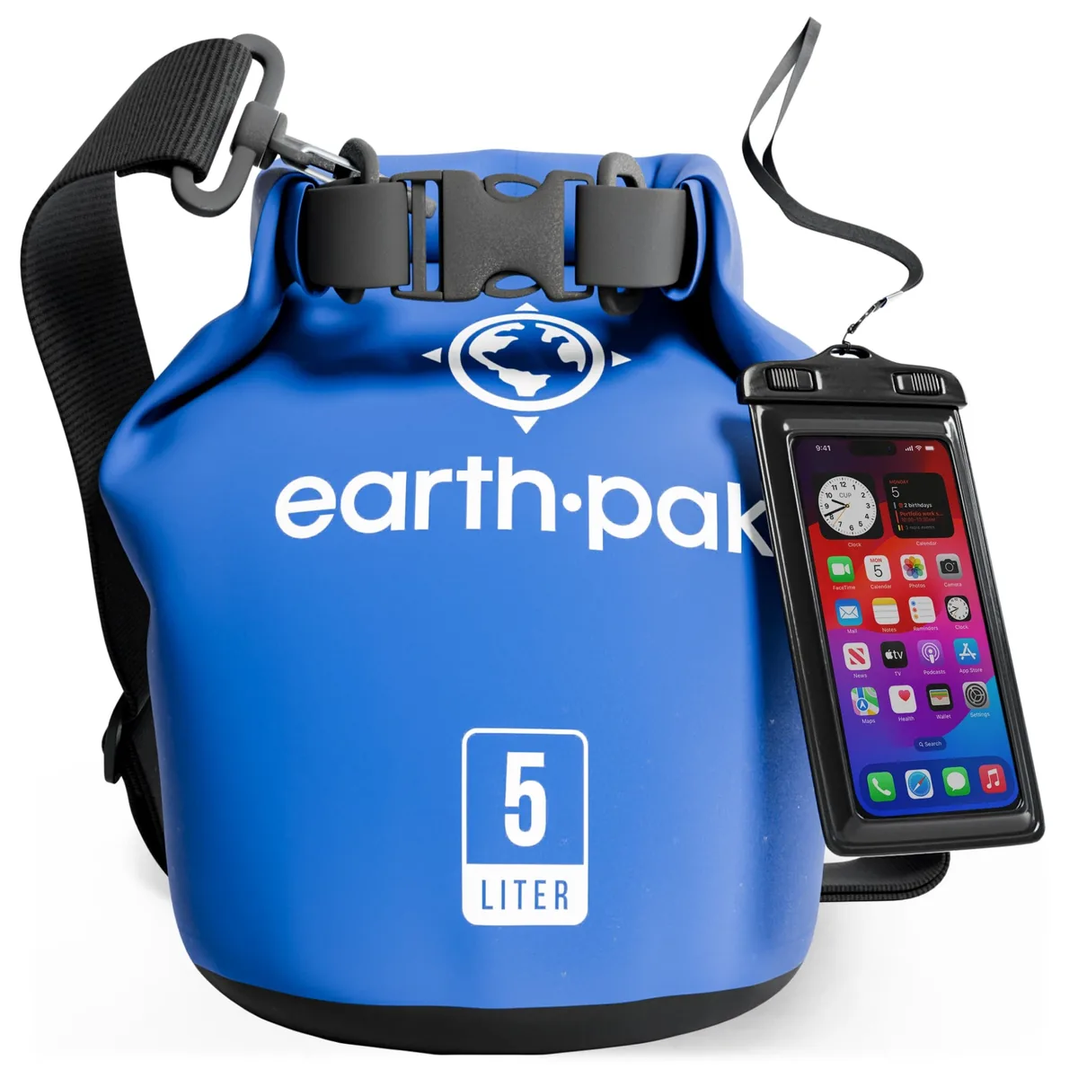Earth Pak 5L waterproof roll top dry bag