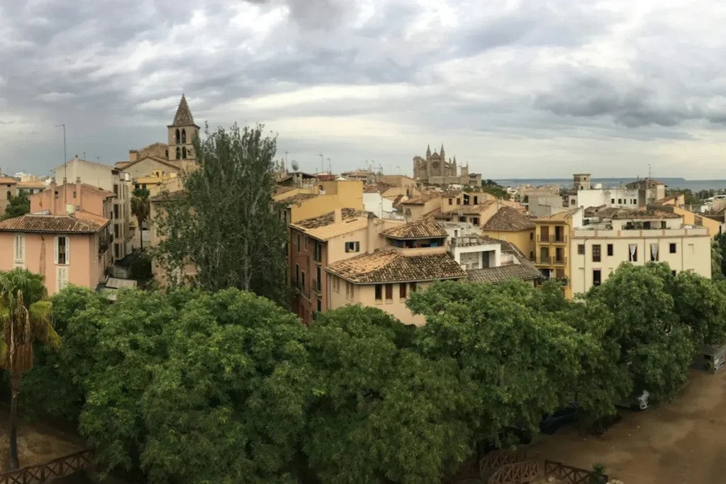 A quiet hillside town in Mallorca's interior