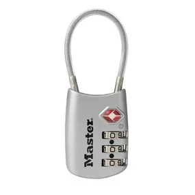 TSA-zugelassenes Zahlenschloss von Master Lock für Gepäck, mit Kabel