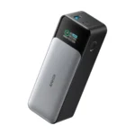 Anker 737 Power Bank 24K in grey and black with a smart display