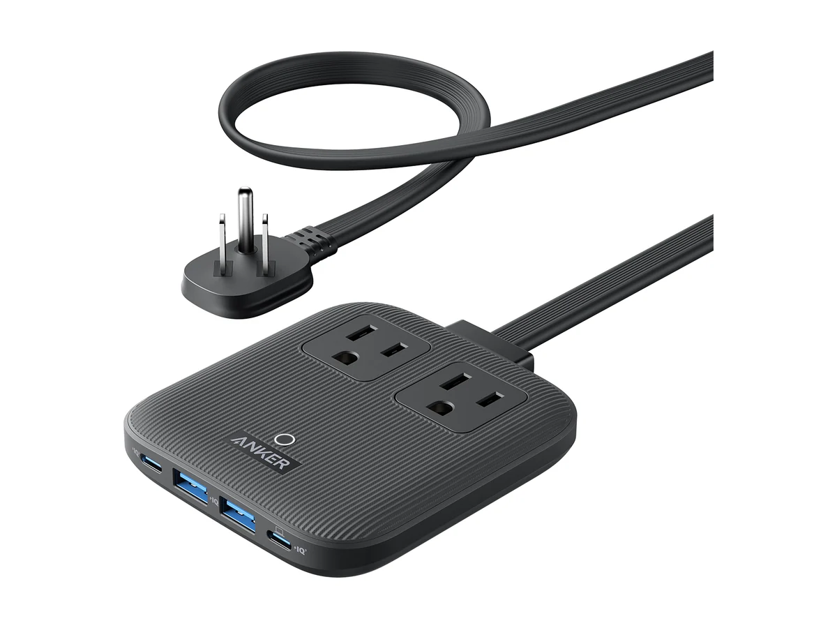 Anker Nano Charging Station 6-in-1 67W met twee wisselstroomstopcontacten
