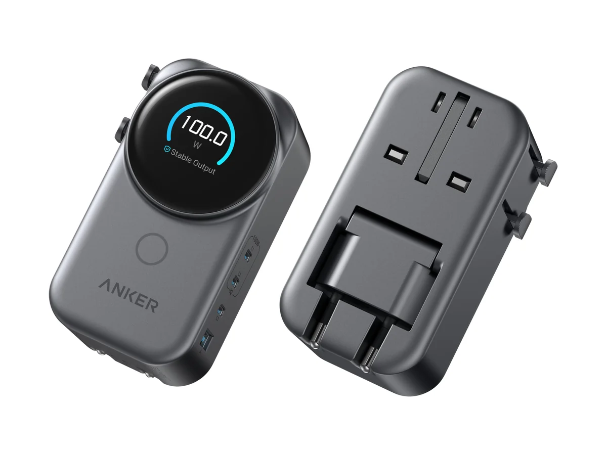 Anker Universal Charger 4-in-1 100W met ingebouwde stekkers