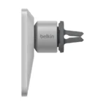 Belkin Magnetic Vent Mount Pro in zilver met zijn ventilatieclip
