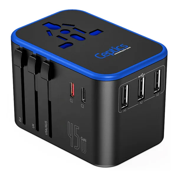 Ceptics 45W universele reisstekker