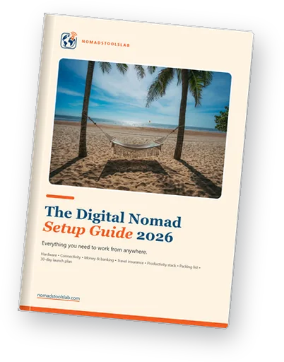 The free Digital Nomad Setup Guide 2026, cover