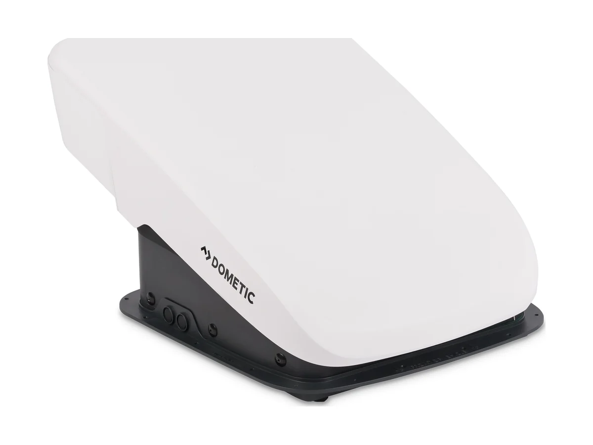 Dometic Fan-Tastic Vent Complete FA75 met de witte Stormhood kap