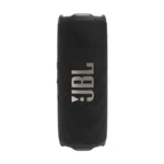 JBL Flip 7 portable Bluetooth speaker in black standing upright