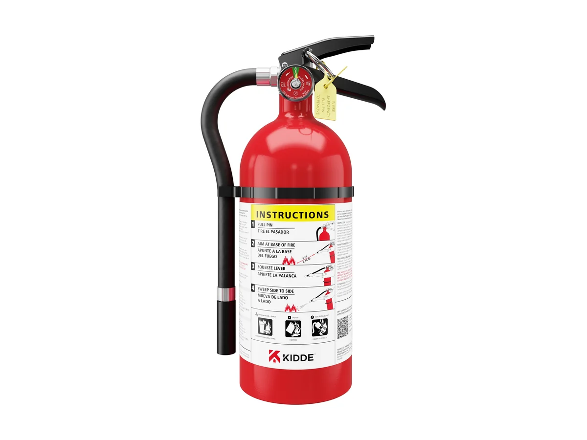 Extintor Kidde Pro 210 con manómetro de presión