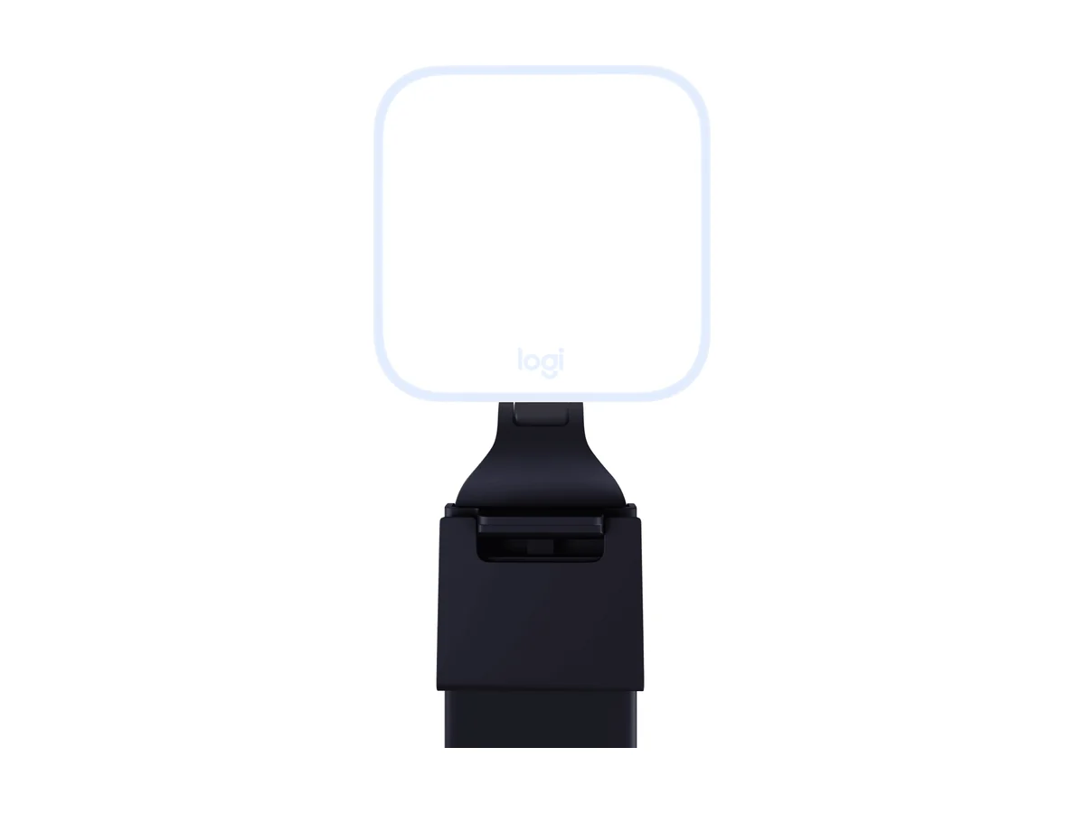 Logitech Litra Glow streaminglamp met monitormontage