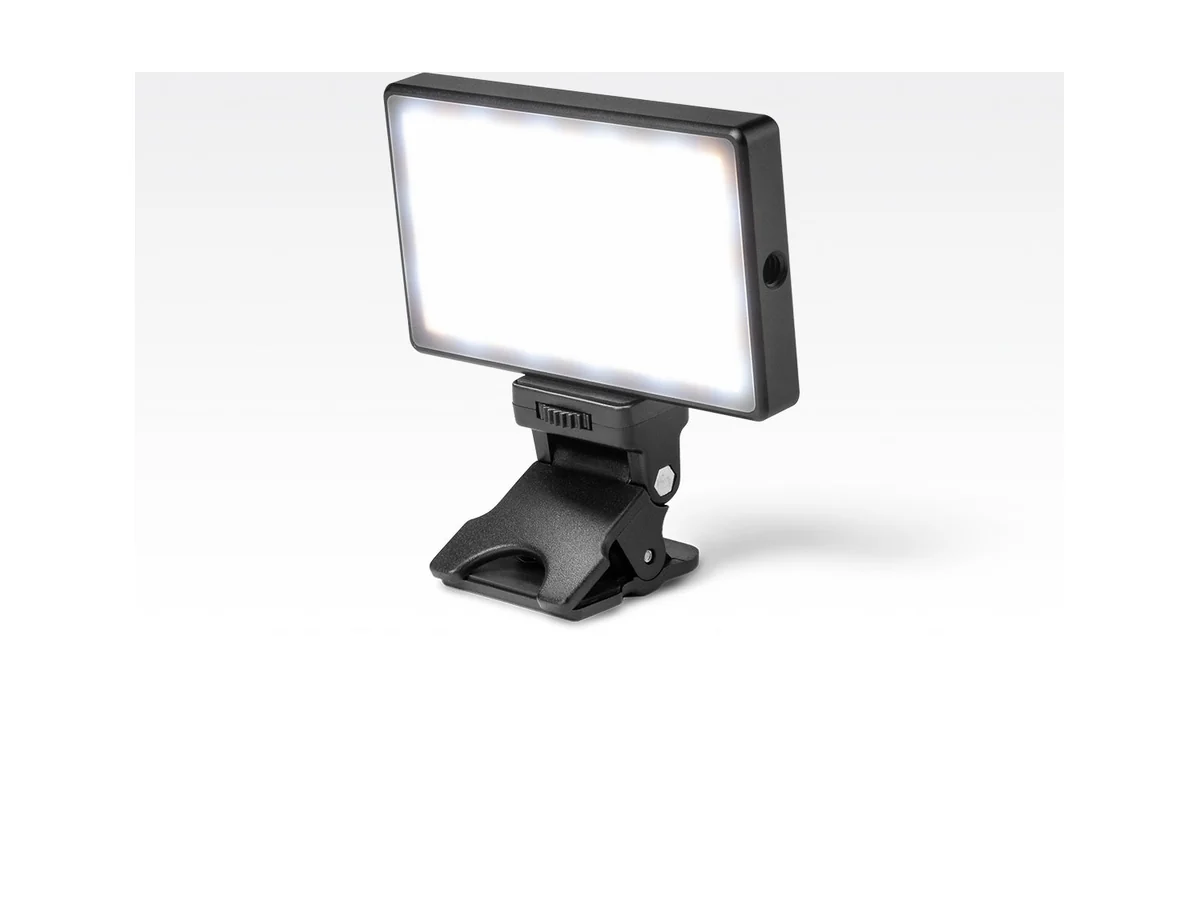 Lume Cube Panel Mini-lamp op de laptopclip