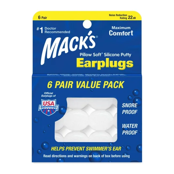 Mack's Pillow Soft Silicone Earplugs