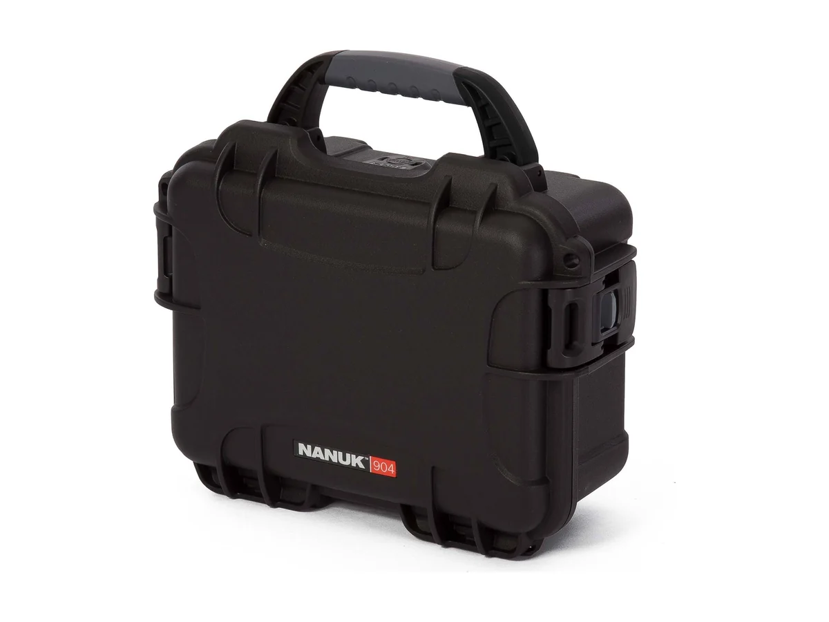 NANUK 904 hardcase in zwart, rechtop