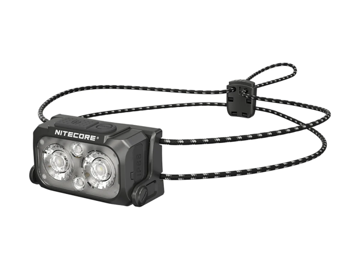 Nitecore NU25 MCT UL Stirnlampe mit dünnem elastischem Kopfband