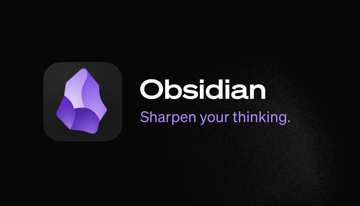 Officiële voorbeeldweergave van Obsidian