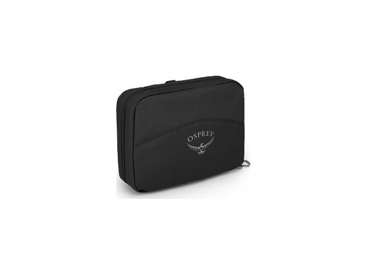 Osprey Daylite Hanging Toiletry Kit in zwart, gesloten