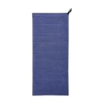 PackTowl Luxe body towel in blue with a hang loop