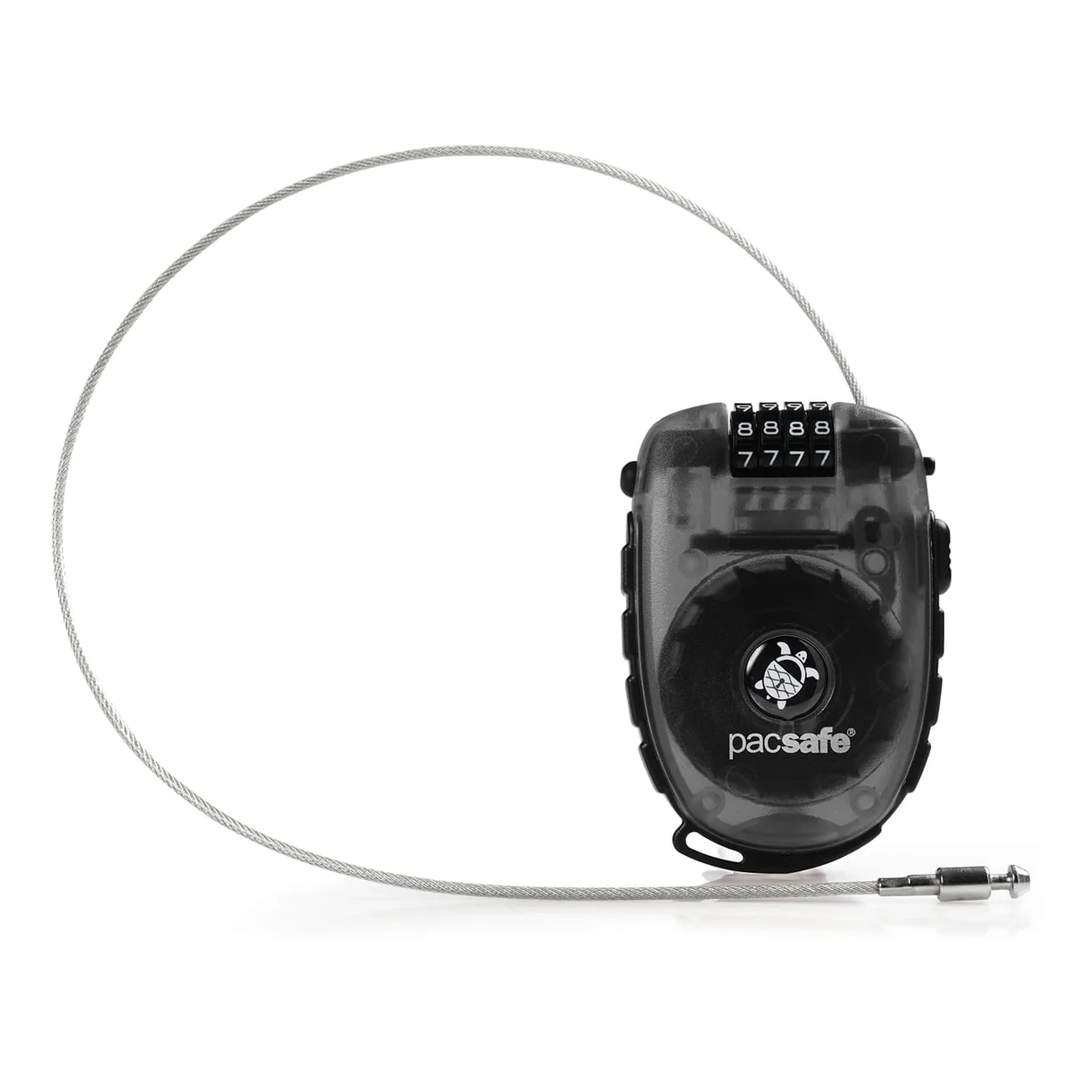 Pacsafe Retractasafe 250 retractable 4-dial cable lock
