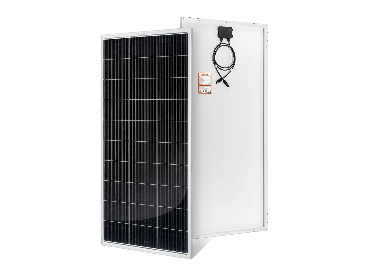 Rich Solar MEGA 200 12V rigid solar panel for camper van roof
