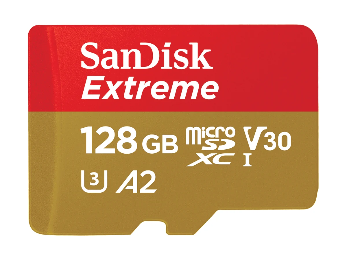 SanDisk Extreme 128GB microSDXC-kaart