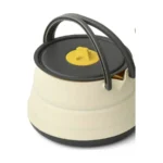 Tetera plegable Sea to Summit Frontier UL en color crema con tapa oscura