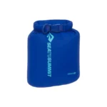 Sea to Summit Lightweight Dry Bag in koningsblauw, roltop dicht
