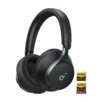 Soundcore Space One over-ear noise cancelling headphones in black