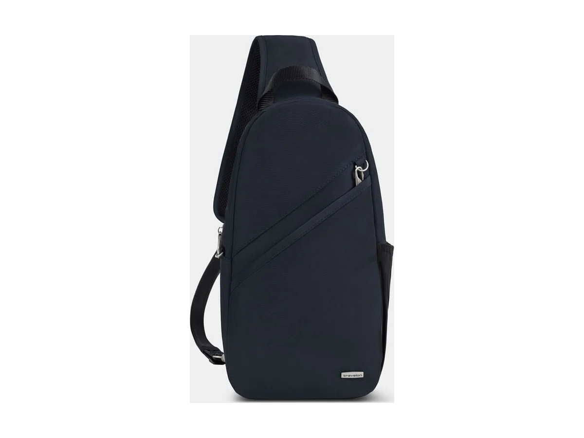 Travelon Anti-Theft Classic Sling Bag in donkermarineblauw