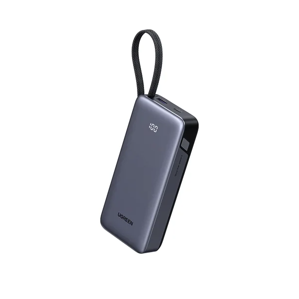 UGREEN Nexode Power Bank 20000mAh 45W met ingebouwde USB-C-kabel